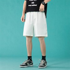 ！2023夏季潮流袖标男士短裤百搭5五分裤4四分裤中裤DK01P30，男装休闲裤，电商B220