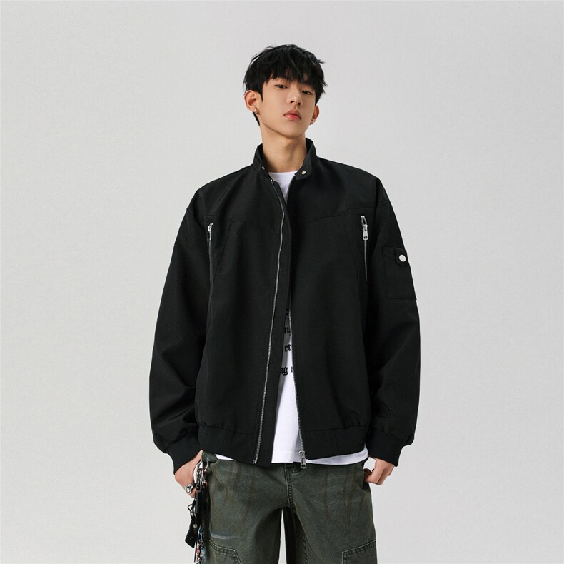 1303B-JK5511-P70128美式工装飞行服夹克休闲棒球服外套,男装夹克,星座1303B