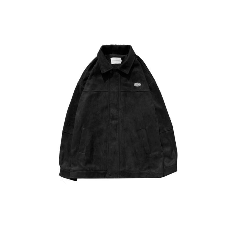 日系复古气质棕色刺绣翻领夹克男美式潮牌宽松工装外套JK069-P70,男装夹克,星座308B-1