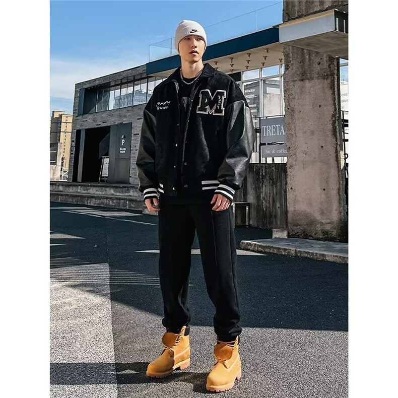 1506-1/JA1681/P65春秋痞帅外套男ins高街潮牌韩版潮流宽松夹克,男装夹克,星座1506-1