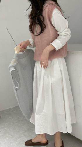 马卡龙色系超韩马海毛马甲～，女装马夹，HJ