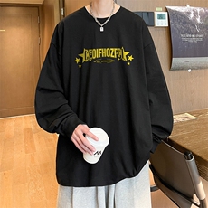 抖音得物供货量大从优可提供视频美式长袖T恤CT818特P25，男装T恤，电商A486-1