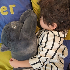 新款兔毛绒超高克重A类婴儿级别-T-B-H懒猫安抚抱枕，靠枕/抱枕，一起卖家纺