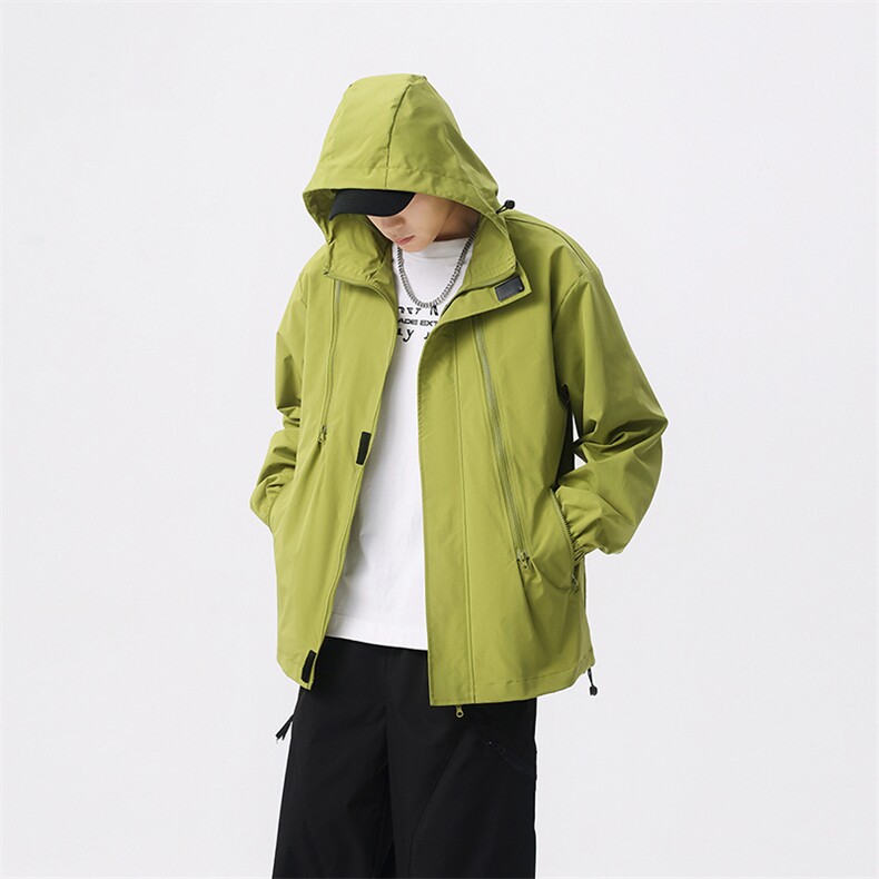 冲锋衣外套潮牌痞帅炸街男秋冬小众日系防水山系夹克JK880-P50,男装夹克,星座308B-2