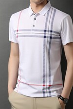 POLO衫男士短袖t恤翻领2023夏季新款潮牌休闲商务男装上衣，男装T恤，电商B212（原钱塘6029）