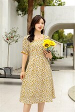 碎花连衣裙，女装连衣裙，卡娜品位