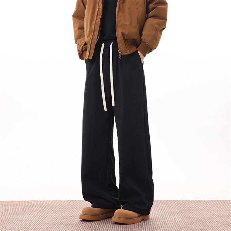 美式复古秋冬加绒棉裤男款休闲裤直筒长裤子K0884-P42，男装棉裤，星座308B-2