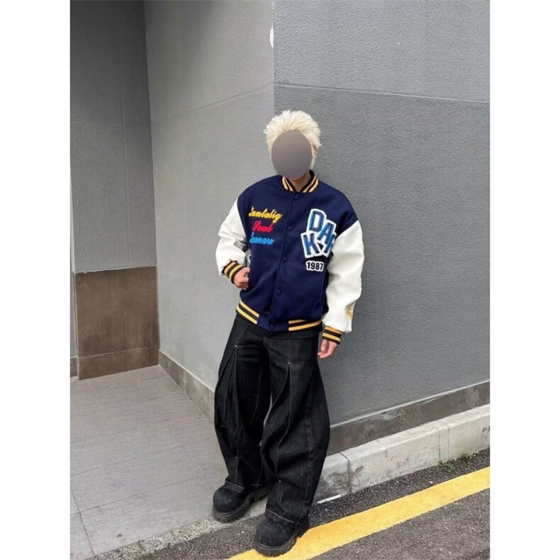 1506-1/GAA430/P63男女刺绣棒球服情侣潮,女装职业装,星座1506A