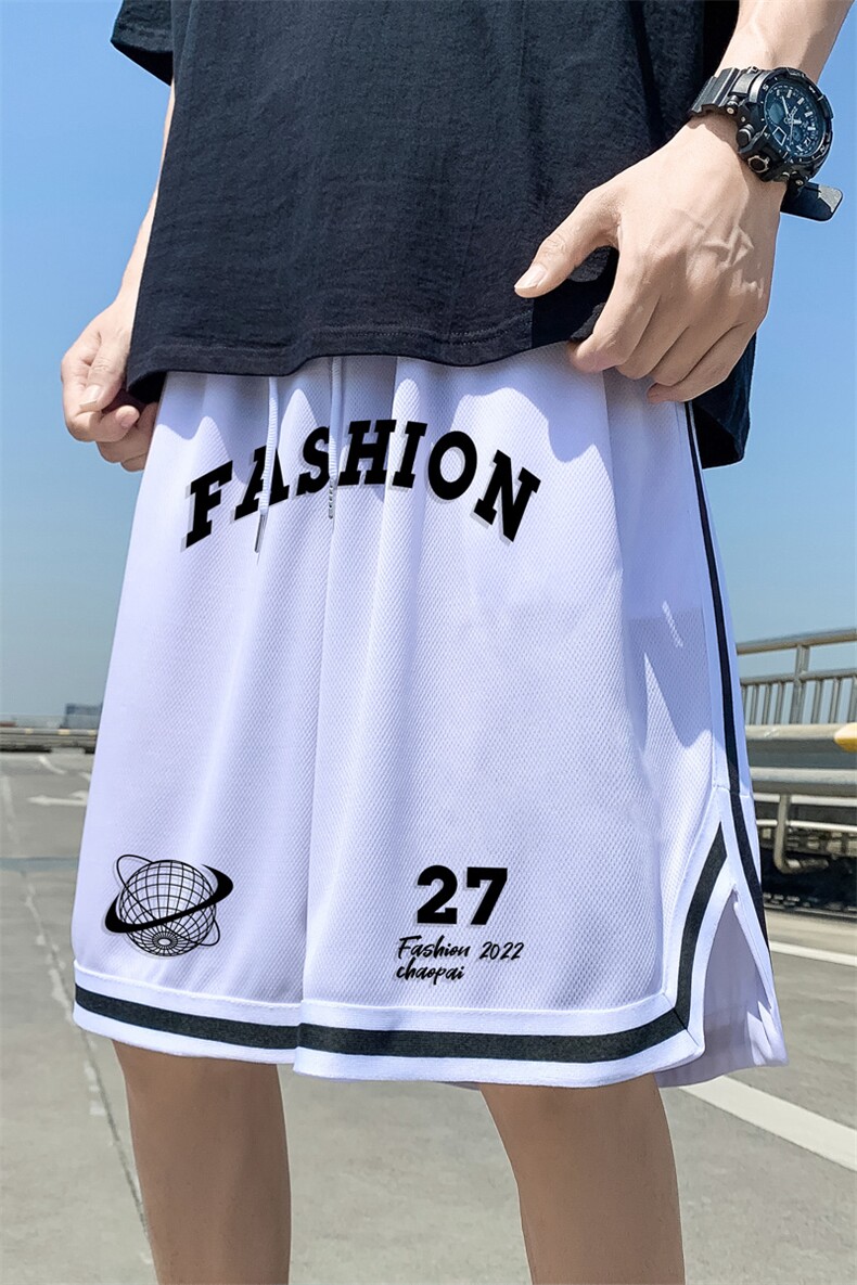 ！2023夏季男士冰丝速干短裤潮流运动篮球五分裤DK210P35,男装休闲裤,电商B220