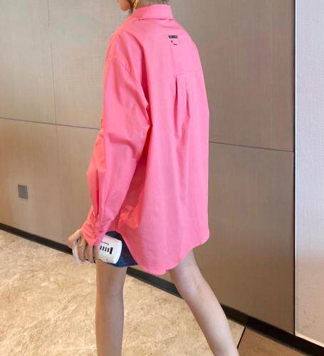 大版宽松时尚衬衫,女装衬衫,魅丽贝斯