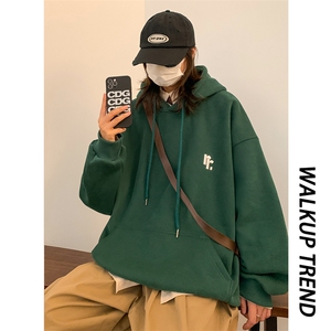 2024秋冬季卫衣男中性风港风宽松刺绣外套416B-1-WY679-P55限78图片
