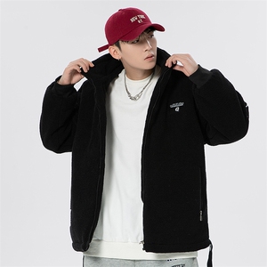 2025冬季男士羊羔绒棉袄加厚高级感冬装棉服潮流面包服MY887-P115图片