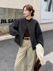（两面穿）新品现货主推双面羊绒外套2C087-9281-P259-K369，女装毛呢外套，2C087