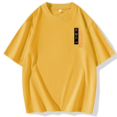 外贸跨境现货大码2025夏季新款潮牌青少年印花短袖T恤DT005-P10，男装T恤，星座1816-1（原1210-1）