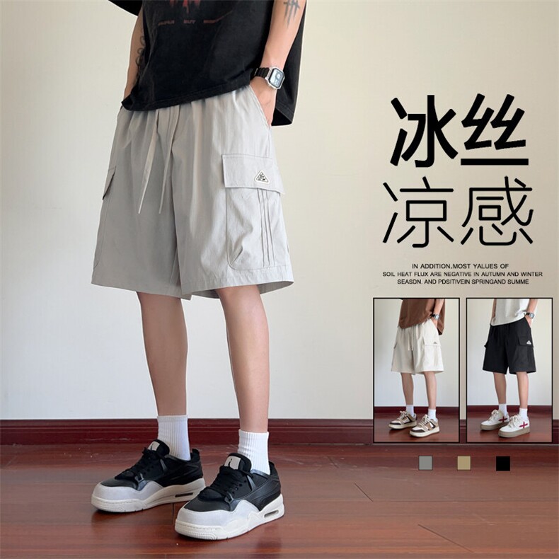 ！2025夏季新款男士工装短裤情侣五分裤DK338特P30图片