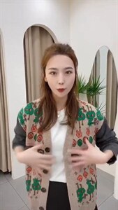 现货针织外套图片