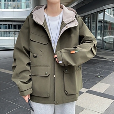A773-P62美式复古机能冲锋衣男款春秋季新款潮牌工装夹克外套，男装夹克，星座512-6