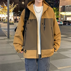 中性风现货三防户外夹克男连帽冲锋衣外套DSA157B-J129-P60，男装夹克，电商A157B