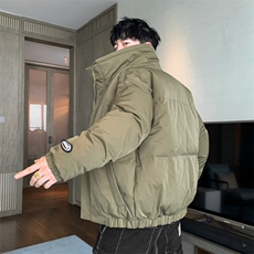 冬季棉衣男加厚棉袄外套ins情侣款面包棉服M0707-P108，男装棉衣，星座308B-1
