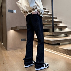 痞帅高级感牛仔裤毛边牛仔裤美式高街男休闲裤1412-2/087/P58，男装牛仔裤，星座1412-2