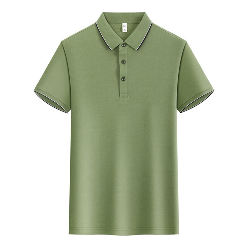 拼接翻领半扣工作服春季2528-p28,男装T恤,星座1602B（原101B-1）