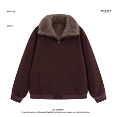 平铺~冬季美式加厚垫肩休闲棉衣座山雕外套E053/P138，男装棉衣，电商B331