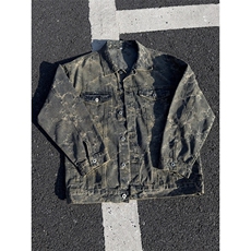 B221美式高街暗黑小众重工艺提花牛仔外套SY2434-特P70控118，男装工装外套，电商B221