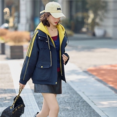 2025年冬季时尚休闲假两件外套，女装短外套，红依一坊