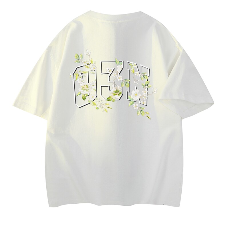 可设48小时发货支持抖音得物来样二开230克重磅美式短袖t恤MT334，男装T恤，电商A486