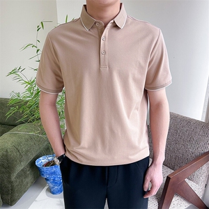 夏季纯色经典夏季男短袖翻领polo衫T恤  9203-P40图片