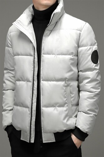 冬季潮流男新款保暖纯色连帽外套棉衣休闲棉服面包服ZG2822-P95，男装棉衣，电商B212（原钱塘6029）