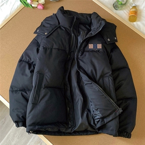 地毯23新款冬季百搭宽松字母印花潮流棉服外套MY6215P115控148图片
