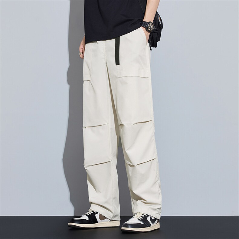 新款宽松冲锋裤冰感直筒休闲美式工装伞兵裤A436-2401-P38,男装休闲裤,电商A436