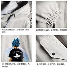 JK41154-P85加棉款-P115纯棉连帽夹克男士大码工装夹克男网格，男装夹克，电商A040A