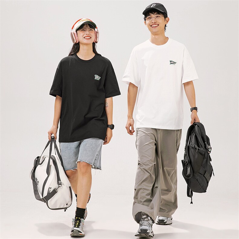 2024夏季新款男装日系潮牌纯棉印花圆领宽松短袖休闲T恤T960-F41,男装T恤,电商A101（原外27）