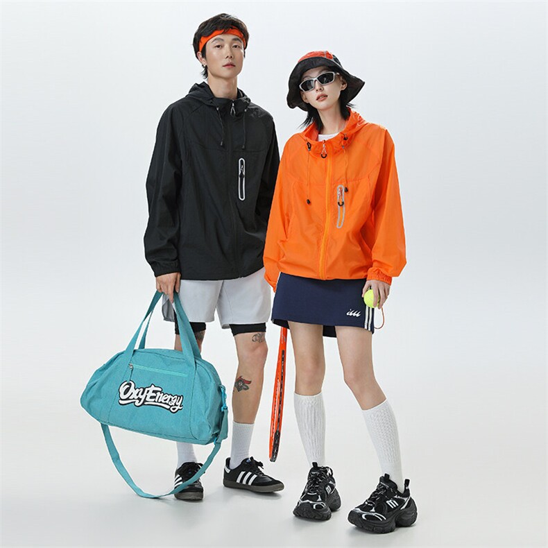 高品质潮牌户外运动防晒衣UPF431+防阻挡紫外线连帽A436-2885-P65，男装防晒衣，电商A436