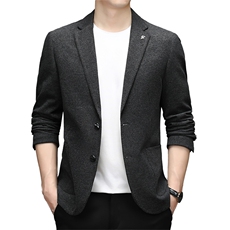 DJ3037钱塘2020-3新款商务休闲百搭简约中年男士西服货稳P152，男装西服，钱塘207-3