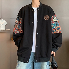 春秋季棒球服男女新款美式夹克休闲外套XZ102B-1-JK2608P85，男装夹克，星座102B-1