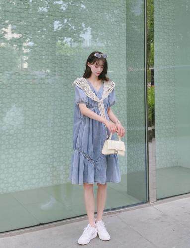 新款连衣裙两件套，女装连衣裙，衣布社R