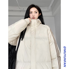 2026冬季男女情侣港风潮流连帽棉服加厚M088-P80，男装棉衣，电商A021