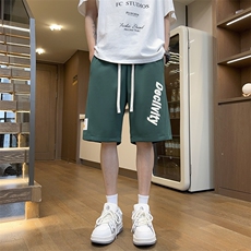港风休闲裤高街五分裤宽松直通短裤DK128P32，男装牛仔裤，星座1204-3