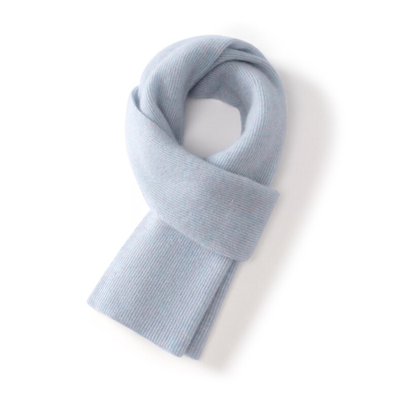 2025年新款时尚百搭通勤简约围巾，围巾，臻歆羊绒