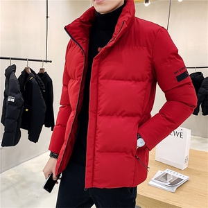 秋冬新款棉衣男潮流御寒加厚面包服休闲宽松时尚百搭外套图片