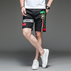 C58006男士2023夏季新款青年免烫短裤中腰运动休闲宽松沙滩裤P50，男装休闲裤，电商B360