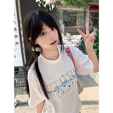 万针全刺绣工艺抖音得物高品质260克重磅纯棉双纱美式高街短袖T恤，男装T恤，电商A486