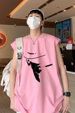 已注册直播抖音得物品质纯棉250克重磅男无袖背心T恤T561P28控39，男装背心/马甲，电商C408(原B339-1)