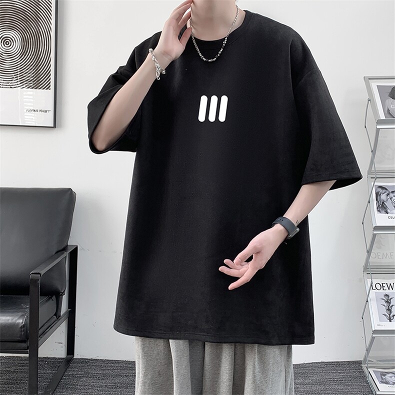麂皮绒短袖t恤男大码半袖男JD82436-P25,男装T恤,电商A040