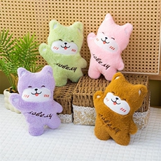 童话毛绒 招手可爱小猫组合挥手猫猫最萌毛绒玩具女生礼物精品八寸玩具