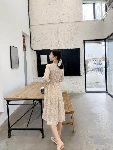 小碎花连衣裙，女装连衣裙，风姿秀衣