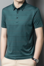 短袖polo衫男士时尚上衣翻领百搭夏商务宽松潮流T恤BLM26282-P65，男装Polo衫，星座1105-3